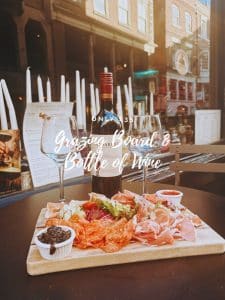 Providence Gin Grazing Board and Bottle Wine Offer