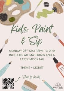 Ring O Bells Kids Paint and Sip