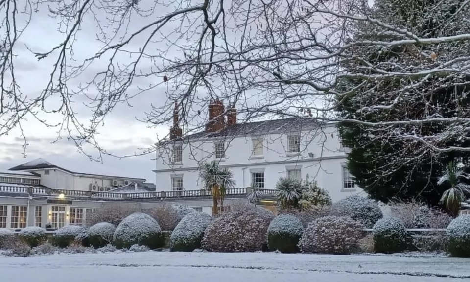 Rowton Hall Hotel Spa Chester Christmas