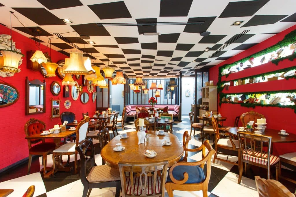 Oddfellows Chester Alice's Parlour Wonderland Afternoon Tea