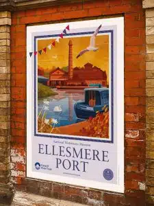 National Waterways Museum Art of Travel Exhibition Nicky Thompson Ellesmere Port Museum