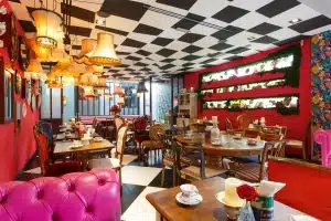 Oddfellows Chester Festive Afternoon Tea Alices Parlour