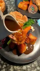 The Duck and Dagger Sunday Roast Unlimited Gravy