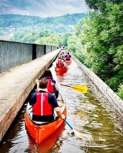Whitewater Active Canoe Aqueduct Experience