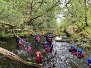Whitewater Active Gorge Walking Experience Team Building