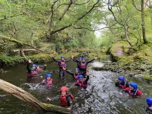 Whitewater Active Gorge Walking Experience Team Building