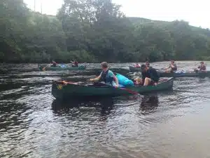 Whitewater Active Open Canoeing Experience Team Building