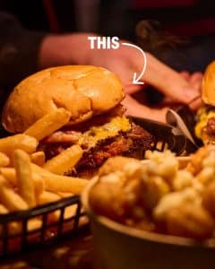 Rooftop Social Club 20 percent off burgers