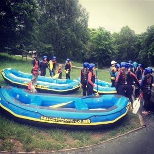Whitewater Active Corporate Team Building Rafting
