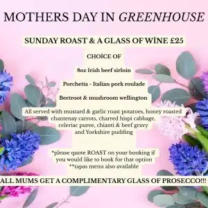 Greenhouse Mothers Day Greenhouse Mothers Day