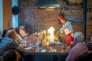 Siam Thai Teppanyaki Chester Japanese Teppanyaki CookingJPG