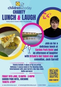 Children Today Lunch and Laugh Charity Event Carden Park