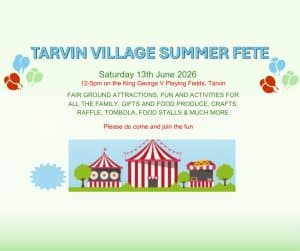 Tarvin Village Summer Fete 2026