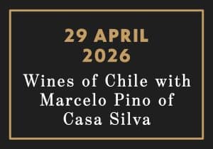 Vin Santo Wines of Chile with Marcelo Pino of Casa Silva 29 April 2026