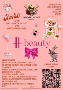 Oddfellows Chester PINK AFTERNOON TEA PARTY