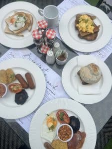 The Chester Townhouse Breakfast On The Terrace Chester