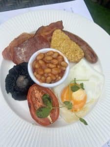 The Chester Townhouse Breakfast On The Terrace Full English