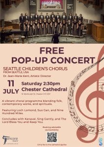 Seattle Childrens Chorus Chester Free Concert
