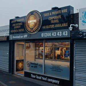 Cresta Cars Chester Taxi Office
