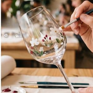 Popina Chester Wine Glass Paint and Sip Event