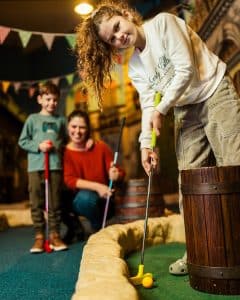 Paradise Island Adventure Golf Cheshire Oaks Indoor Things to Do with Kids Chester