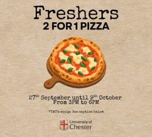 Urbano32 Freshers Pizza Offer